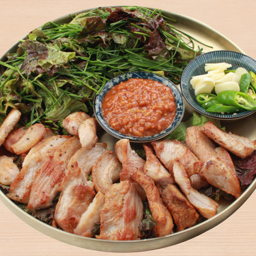 [지인푸드] 맛난고기 돼지고기 3종 모음(갈매기살,삼겹살,한돈큐브등심꽃살)